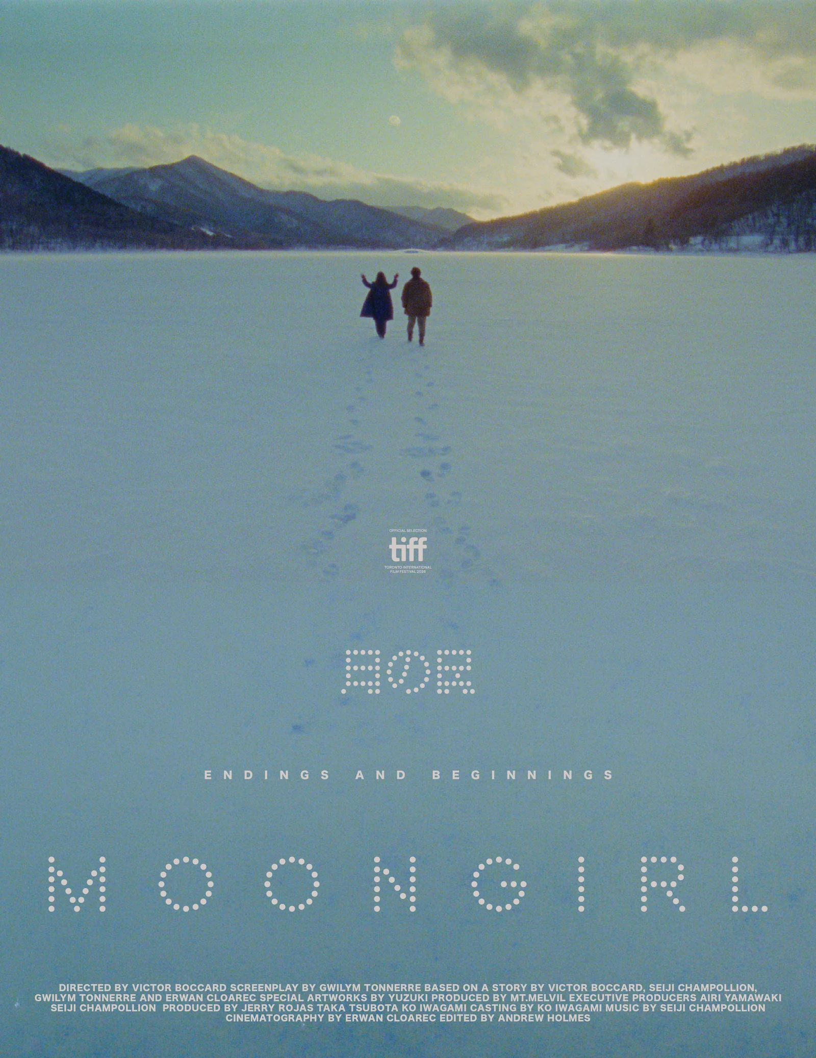 MOONGIRL snow poster